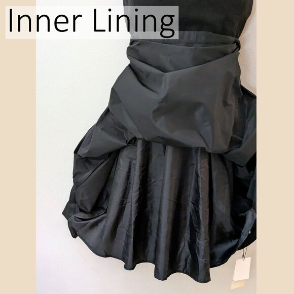 Fray I.D - Black Midi Cocktail Dress Size 0 - Picture 9 of 13